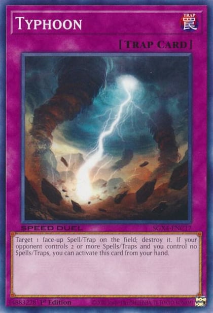 Typhoon, Speed Duel GX: Midterm Destruction SGX4-ENC17