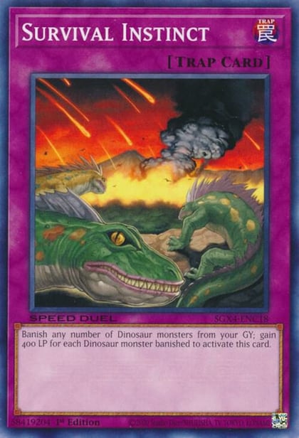 Survival Instinct, Speed Duel GX: Midterm Destruction SGX4-ENC18