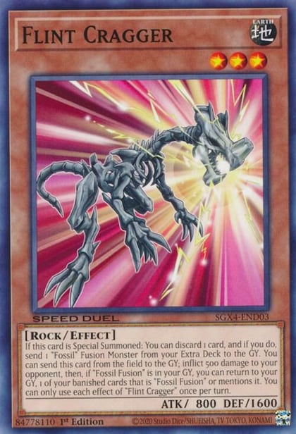 Flint Cragger, Speed Duel GX: Midterm Destruction SGX4-END03