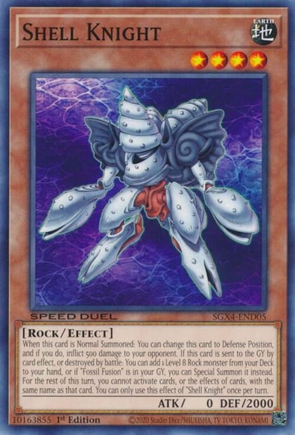 Shell Knight, Speed Duel GX: Midterm Destruction SGX4-END05