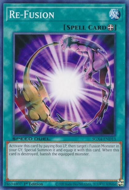 Re-Fusion, Speed Duel GX: Midterm Destruction SGX4-END13