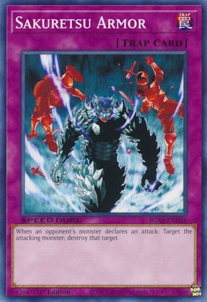 Sakuretsu Armor, Speed Duel GX: Midterm Destruction SGX4-END16