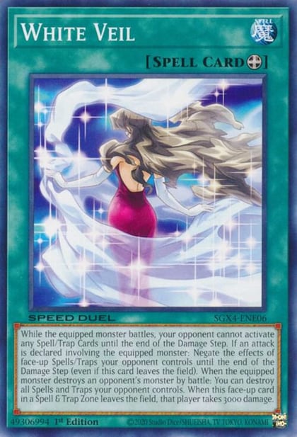 White Veil, Speed Duel GX: Midterm Destruction SGX4-ENE06