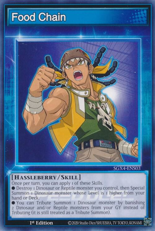 Food Chain, Speed Duel GX: Midterm Destruction SGX4-ENS03