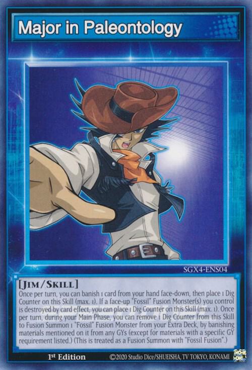 Major in Paleontology, Speed Duel GX: Midterm Destruction SGX4-ENS04