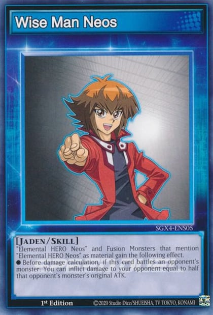 Wise Man Neos, Speed Duel GX: Midterm Destruction SGX4-ENS05