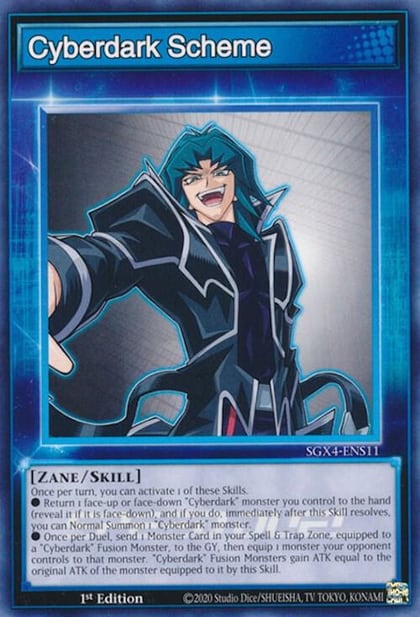 Cyberdark Scheme, Speed Duel GX: Midterm Destruction SGX4-ENS11