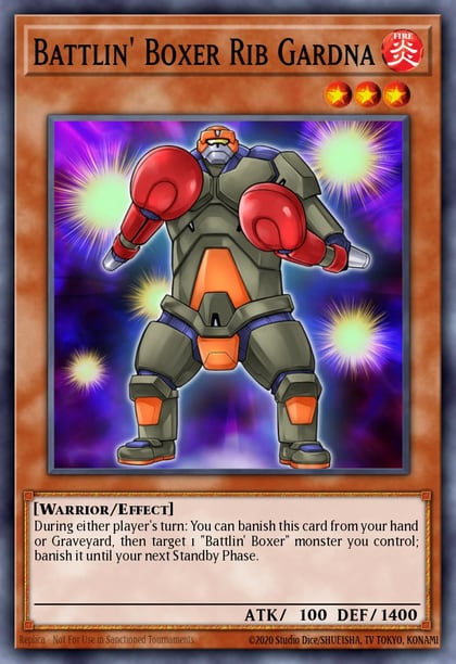 Battlin' Boxer Rib Gardna, Shadow Specters SHSP-EN006