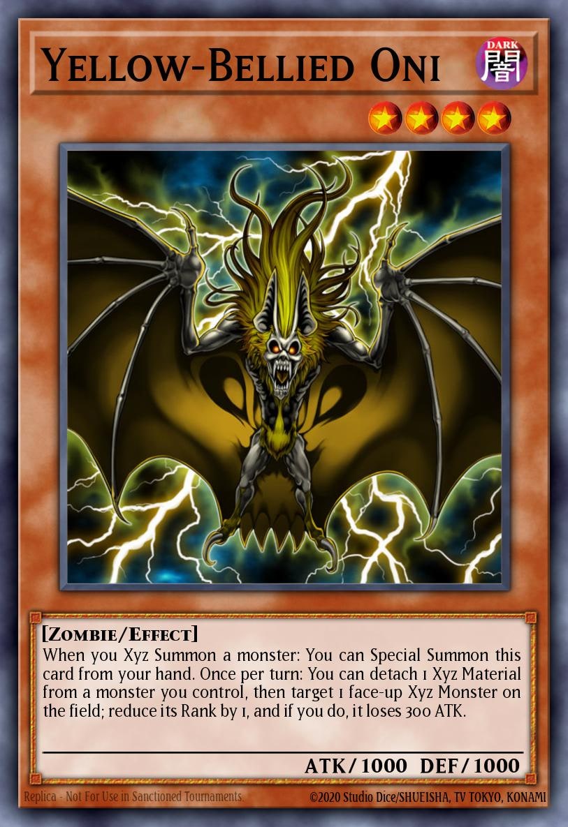 Yellow-Bellied Oni, Shadow Specters SHSP-EN033