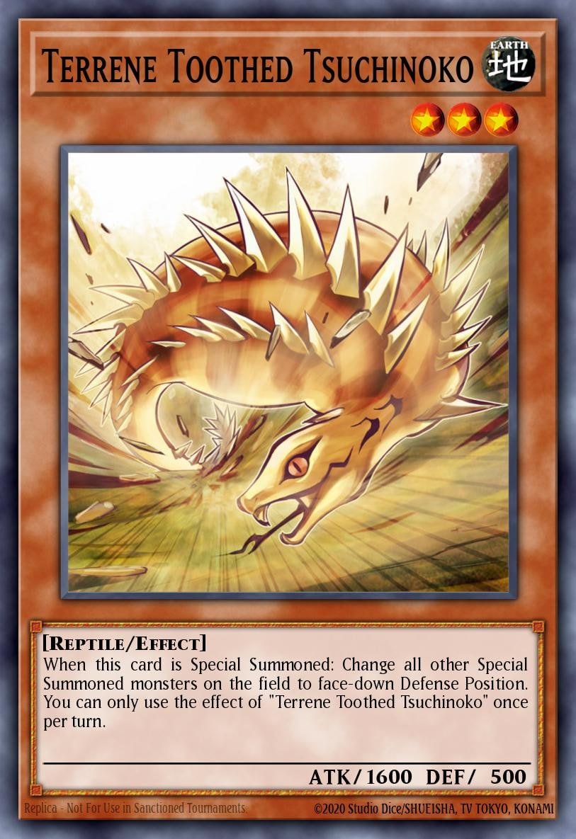 Terrene Toothed Tsuchinoko, Shadow Specters SHSP-EN043