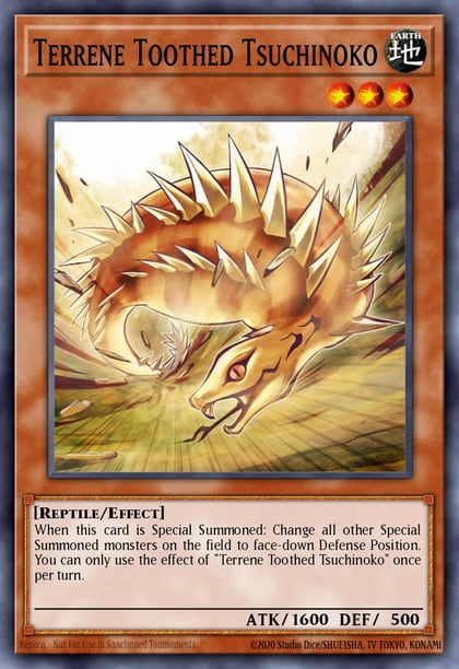 Terrene Toothed Tsuchinoko, Shadow Specters SHSP-EN043