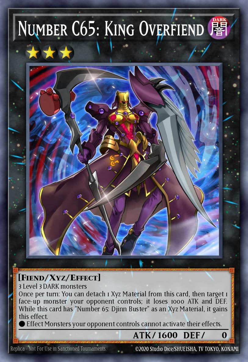 Number C65: King Overfiend, Shadow Specters SHSP-EN048