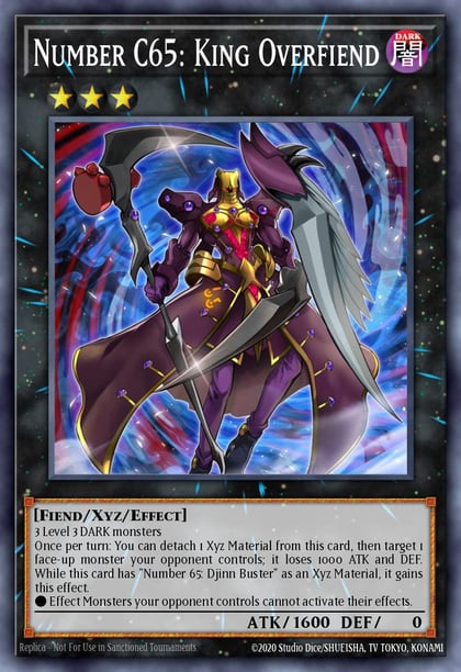 Number C65: King Overfiend, Shadow Specters SHSP-EN048