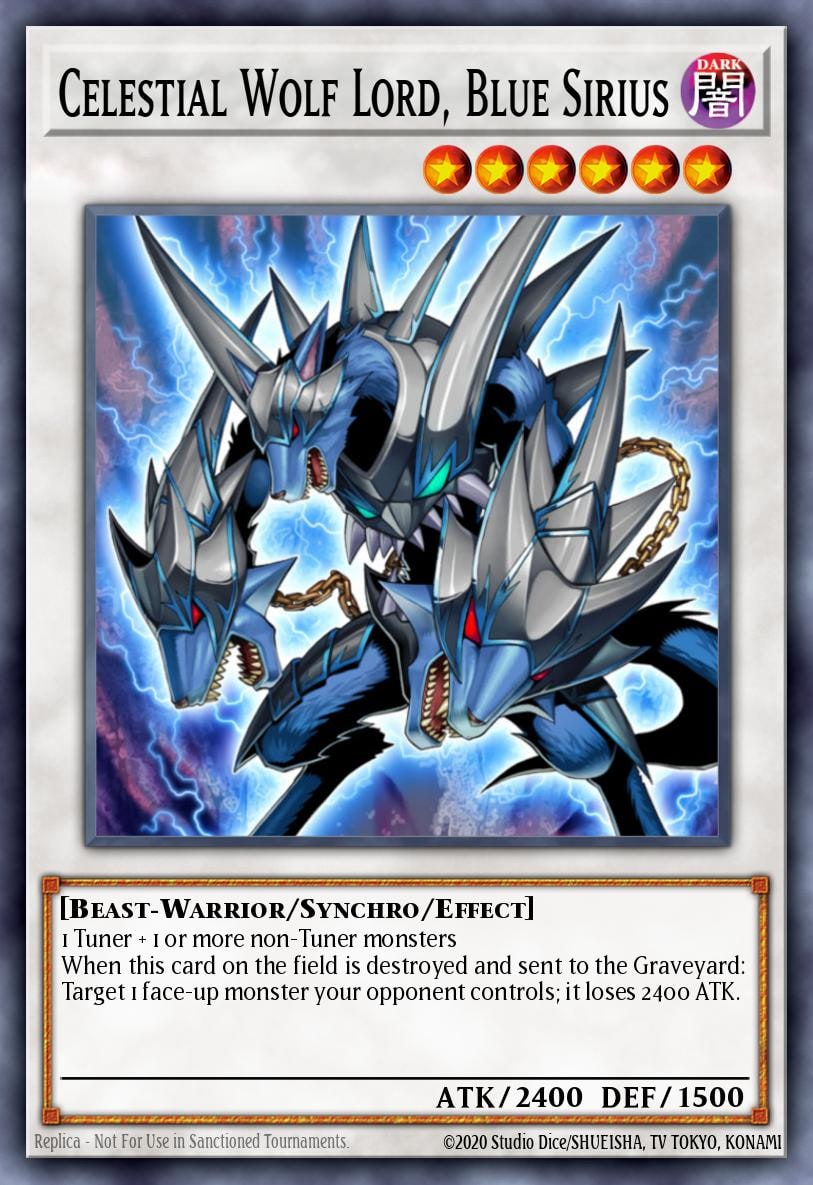 Celestial Wolf Lord, Blue Sirius, Shadow Specters SHSP-EN090
