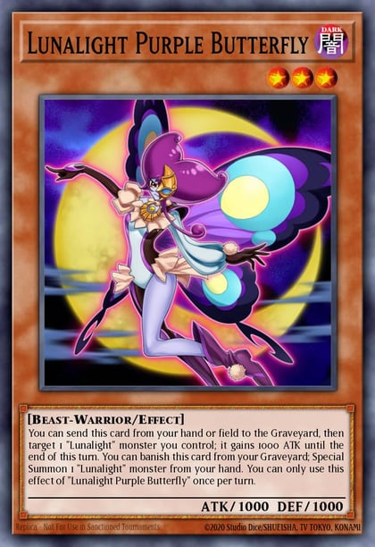 Lunalight Purple Butterfly, Shining Victories SHVI-EN009