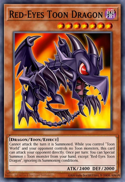 Red-Eyes Toon Dragon, Shining Victories SHVI-EN036