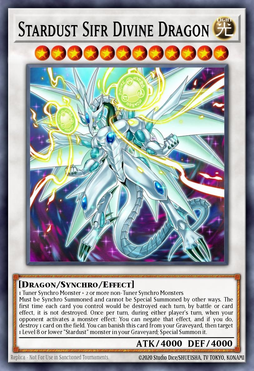 Stardust Sifr Divine Dragon, Shining Victories SHVI-EN096