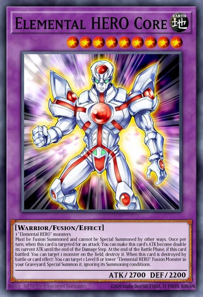 Elemental HERO Core, Shining Victories SHVI-ENSE2