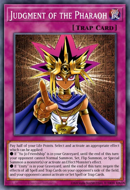 Judgment of the Pharaoh, Shonen Jump Magazine Promos JUMP-EN008