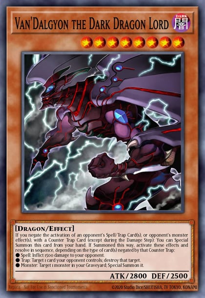 Van'Dalgyon the Dark Dragon Lord, Shonen Jump Magazine Promos JUMP-EN023