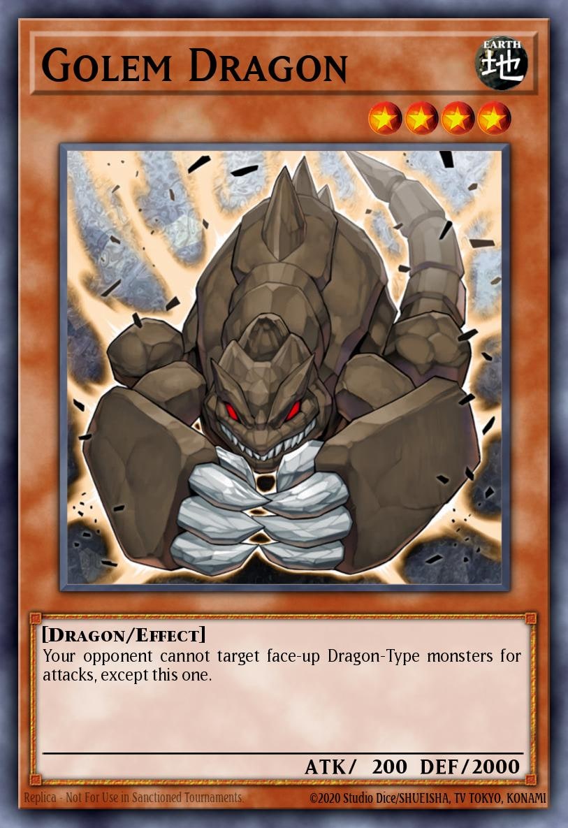 Golem Dragon, Shonen Jump Magazine Promos JUMP-EN040