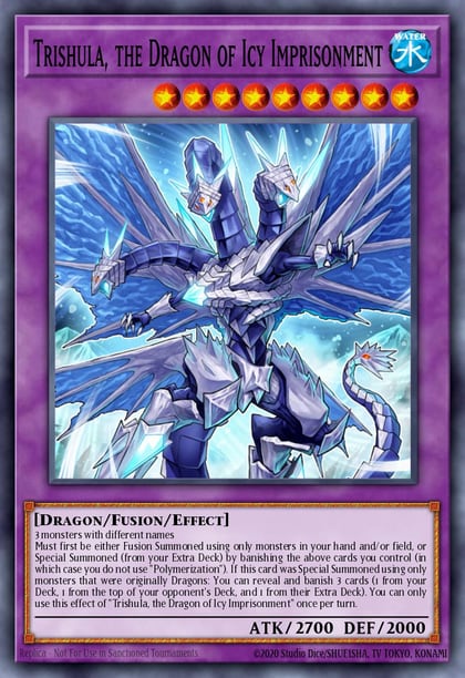 Trishula, the Dragon of Icy Imprisonment, Shonen Jump Magazine Promos JUMP-EN088