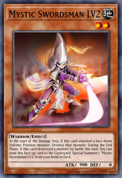 Mystic Swordsman LV2, Soul of the Duelist SOD-EN011