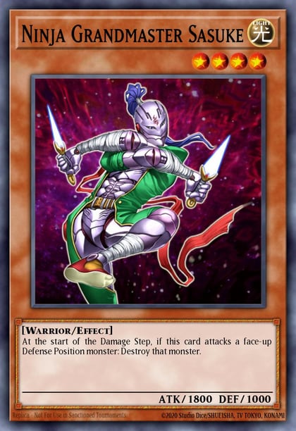 Ninja Grandmaster Sasuke, Soul of the Duelist SOD-EN019