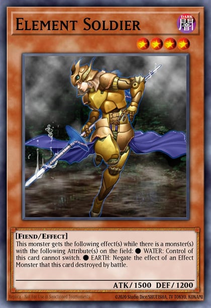 Element Soldier, Soul of the Duelist SOD-EN024