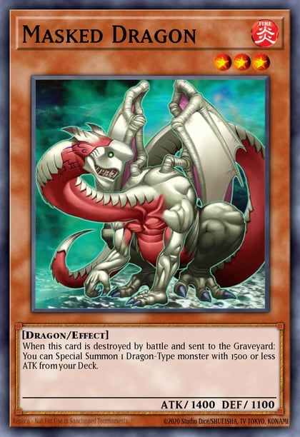 Masked Dragon, Soul of the Duelist SOD-EN026