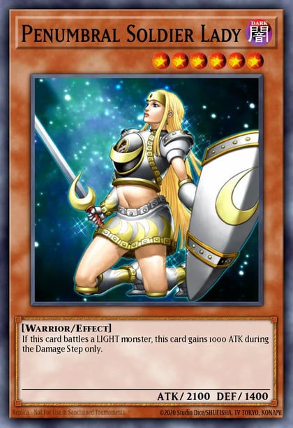 Penumbral Soldier Lady (UTR), Soul of the Duelist SOD-EN033