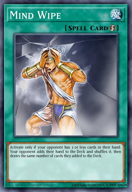 Mind Wipe, Soul of the Duelist SOD-EN039