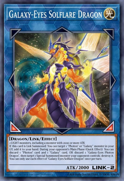 Galaxy-Eyes Solflare Dragon, Soul Fusion SOFU-EN042