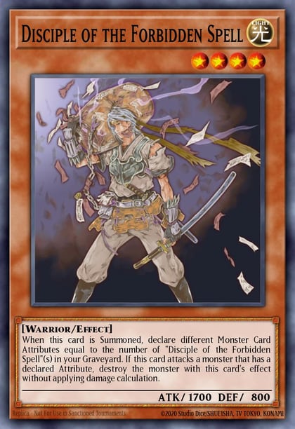 Disciple of the Forbidden Spell, Shadow of Infinity SOI-EN016