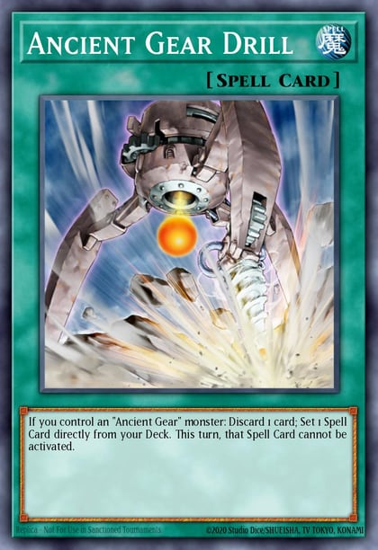 Ancient Gear Drill, Shadow of Infinity SOI-EN040