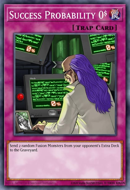 Success Probability 0%, Shadow of Infinity SOI-EN057