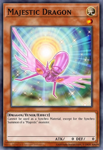 Majestic Dragon, Stardust Overdrive SOVR-EN001