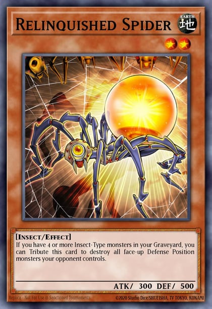 Relinquished Spider, Stardust Overdrive SOVR-EN017
