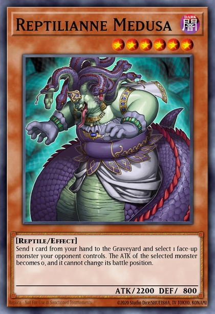 Reptilianne Medusa, Stardust Overdrive SOVR-EN021