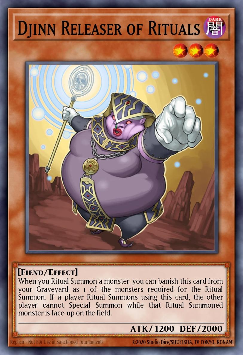 Djinn Releaser of Rituals, Stardust Overdrive SOVR-EN037
