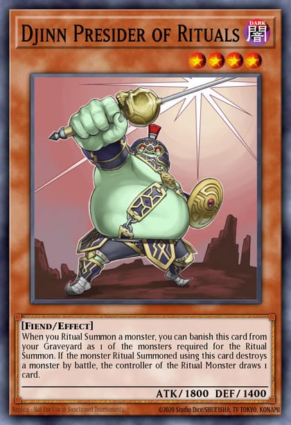 Djinn Presider of Rituals, Stardust Overdrive SOVR-EN038