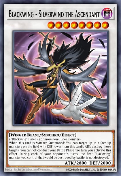 Blackwing - Silverwind the Ascendant, Stardust Overdrive SOVR-EN041
