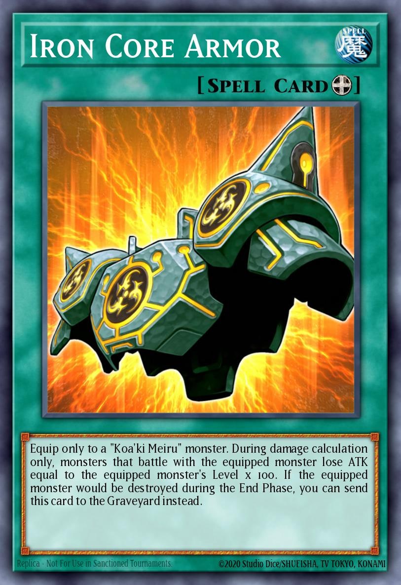 Iron Core Armor, Stardust Overdrive SOVR-EN053
