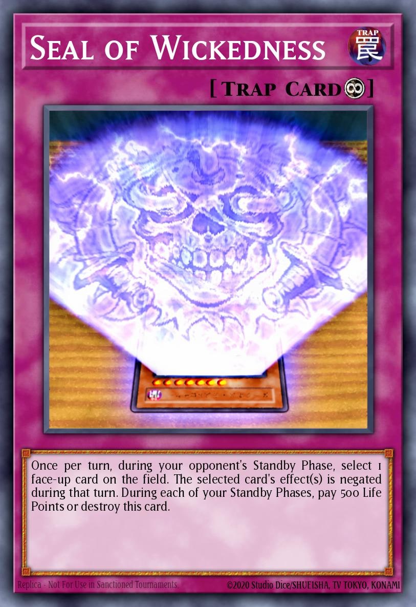 Seal of Wickedness, Stardust Overdrive SOVR-EN079