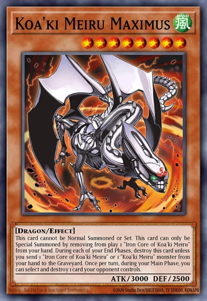 Koa'ki Meiru Maximus (UTR), Stardust Overdrive SOVR-EN081