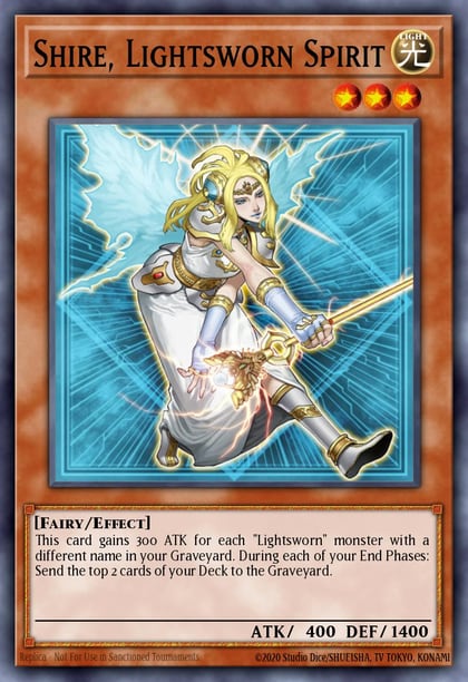 Shire, Lightsworn Spirit, Stardust Overdrive SOVR-EN082