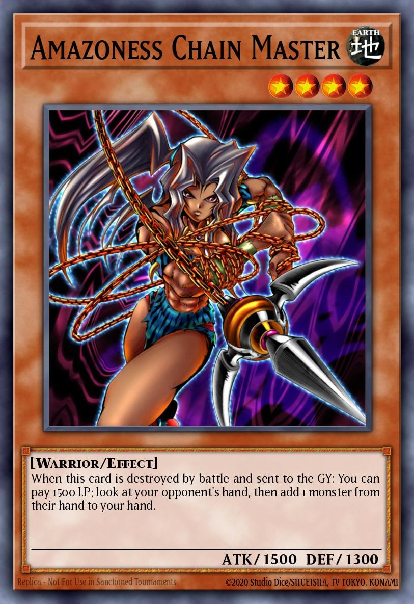 Amazoness Chain Master, Sneak Preview Series 1 SP1-EN002
