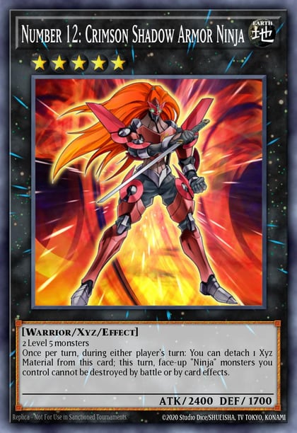 Number 12: Crimson Shadow Armor Ninja, Star Pack 2013 SP13-EN030
