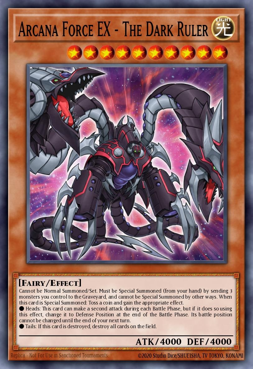 Arcana Force EX - The Dark Ruler, Star Pack 2013 SP13-EN043