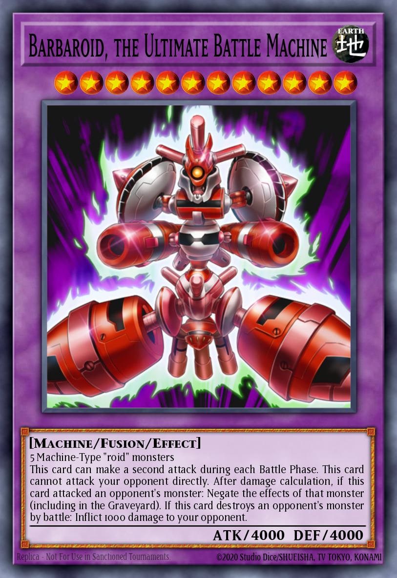Barbaroid, the Ultimate Battle Machine, Star Pack 2013 SP13-EN045